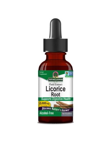 NATURE'S ANSWER Licorice Root - Korzeń Lukrecji (30 ml)