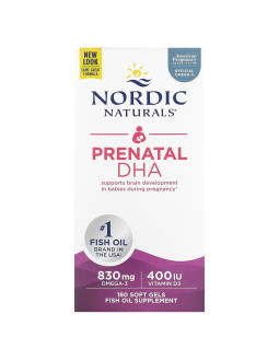 Prenatal DHA Omega 3 i Witamina D3 (180 kaps.)