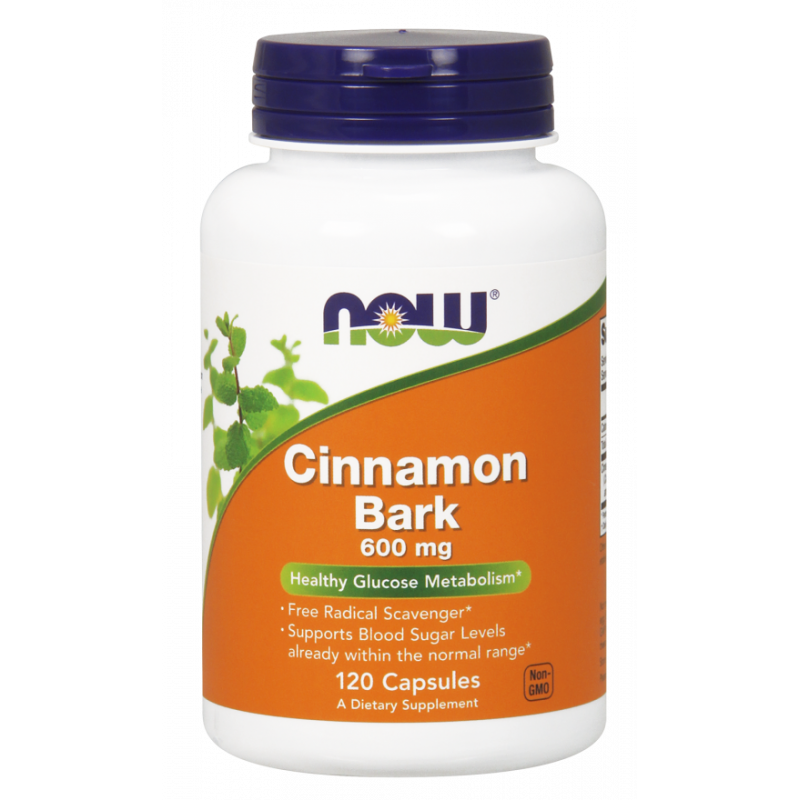 Cinnamon Bark - Kora Cynamonu 600 mg (120 kaps.)