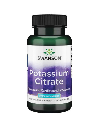 Potassium Citrate 99 mg (120 kaps.)