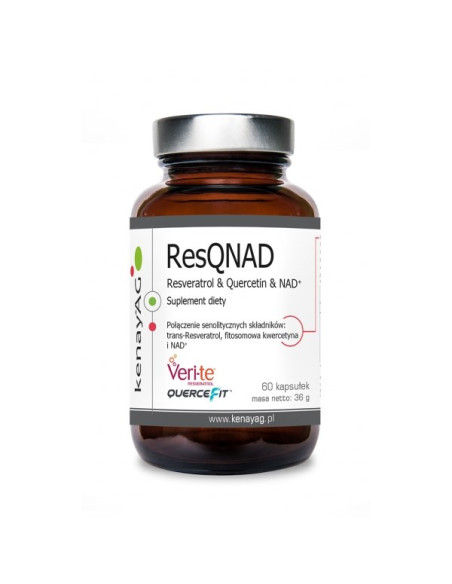 ResQNAD Resveratrol Quercetin NAD+ (60 kaps.)