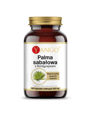 Palma sabałowa z kordycepsem (100 kaps.)