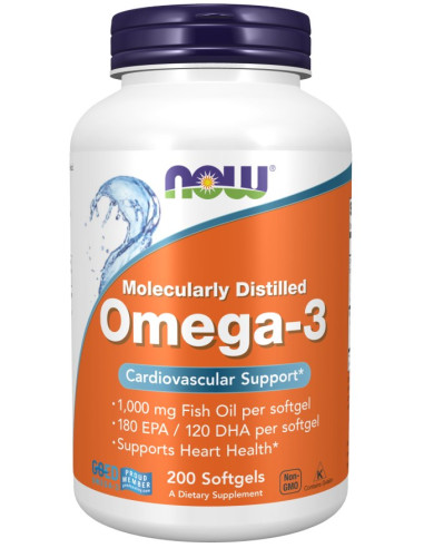 Omega 3 - DHA 120 mg + EPA 180 mg (200 kaps.)