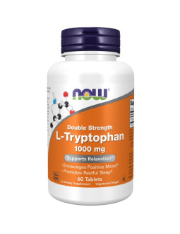 Now Foods L-Tryptofan 1000 Mg (60 Kaps.)