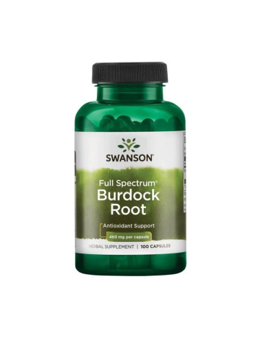 Full Spectrum Burdock Root - Korzeń Łopianu 460 mg (100 kaps.)