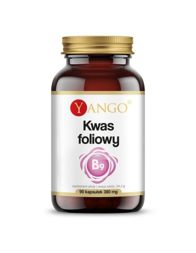 Kwas foliowy 600 mcg (90 kaps.)