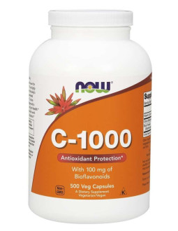 Witamina C 1000 mg z bioflawonoidami (500 kaps.)