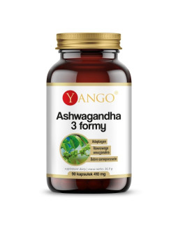 Ashwagandha - 3 formy (90 kaps.)