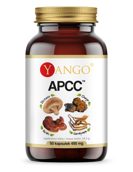 APCC™ - reishi, kordyceps, shitake, chaga (50 kaps.)