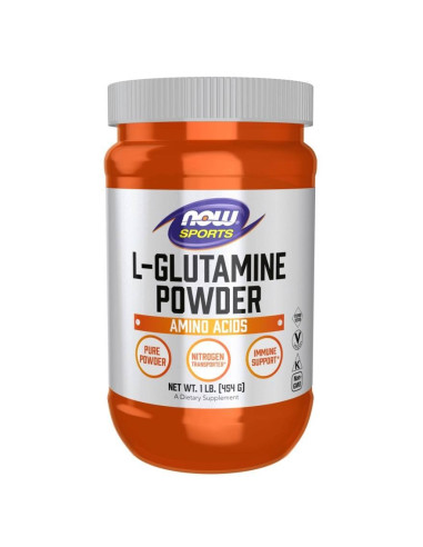 Now Foods L-Glutamine Powder - L-Glutamina (454 G)