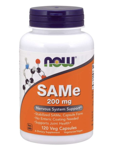 SAMe - S-Adenozylo L-Metionina 200 mg (120 kaps.)
