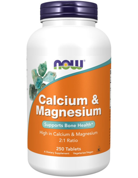Calcium & Magnesium - Wapń 500 mg i Magnez 250 mg (250 tabl.)