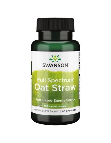 Full Spectrum Oat Straw 400 mg (60 kaps.)