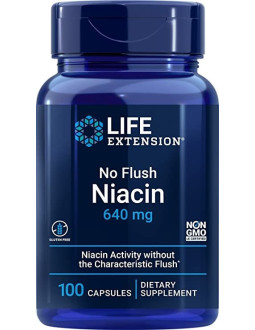 No Flush Niacin 640 mg  (100 kaps.)