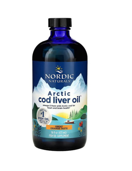 Arctic Cod Liver Oil Orange (473 ml)