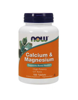 Calcium & Magnesium 2:1 - Wapń + Magnez (100 tabl.)