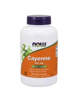 Cayenne - Pieprz kajeński 500 mg (250 kaps.)