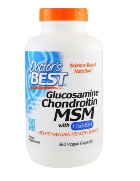 Glukozamina + Chondroityna + MSM (360 kaps.)