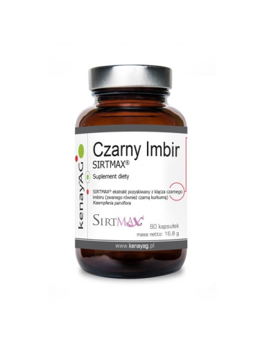 Czarny Imbir Sirtmax (60 kaps.)