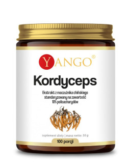 Yango Kordyceps - Ekstrakt 10% Polisacharydów (50 G)