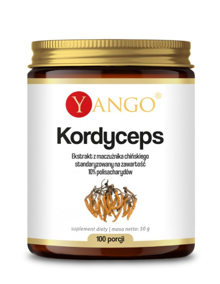 Yango Kordyceps - Ekstrakt 10% Polisacharydów (50 G)
