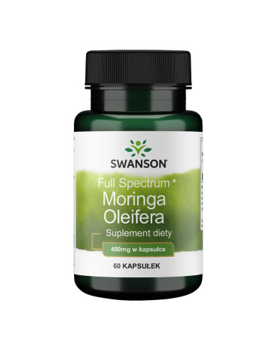 Full Spectrum Moringa Oleifera 400 mg (60 kaps.)