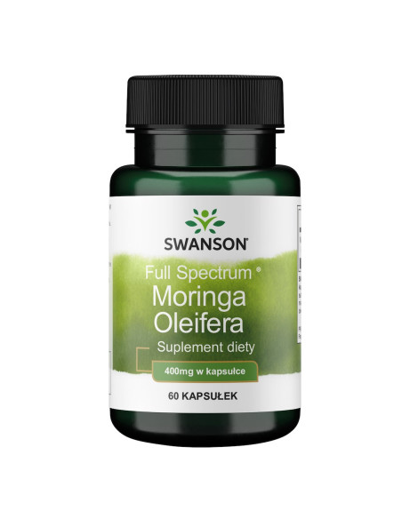 Full Spectrum Moringa Oleifera 400 mg (60 kaps.)