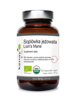 Soplówka Jeżowata - Lion's Mane (60 kaps.)