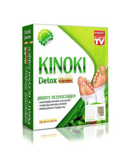 Plastry Oczyszczające KINOKI Detox Gold (10 szt.)