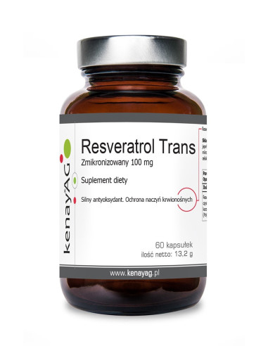 Zmikronizowany Resveratrol 100 mg (60 kaps.)