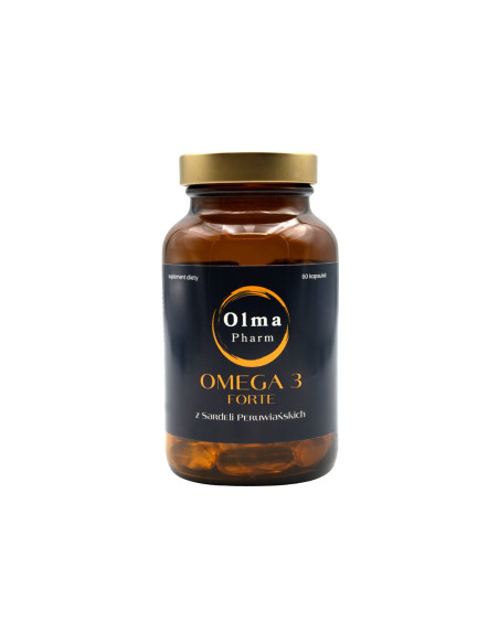 Olma Pharm Omega 3 Forte Z Sardeli Peruwiańskich (60 Kaps.)