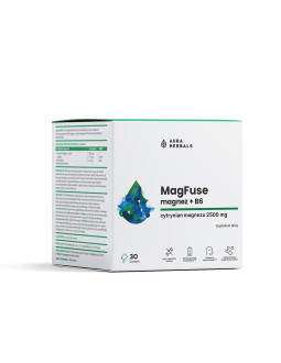 Aura Herbals Magfuse: Magnez + B6 (30 Szt.)