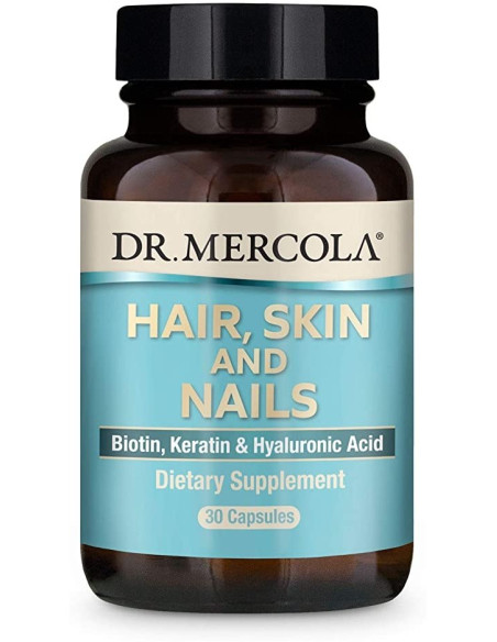 Hair, Skin and Nails - Włosy, Skóra, Paznokcie (30 kaps.)