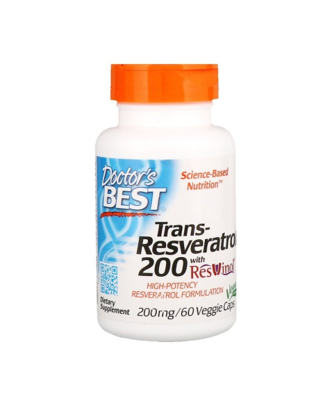 Trans-Resveratrol 200 mg + Polifenole 80 mg (60 kaps.)