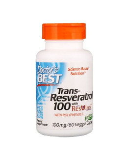 Trans-Resveratrol 100 mg + Polifenole 80 mg (60 kaps.)