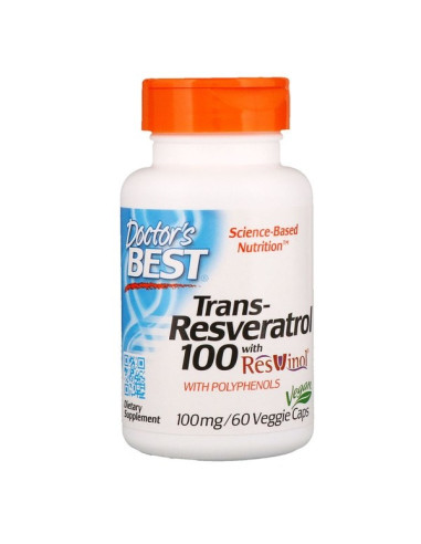 Trans-Resveratrol 100 mg + Polifenole 80 mg (60 kaps.)