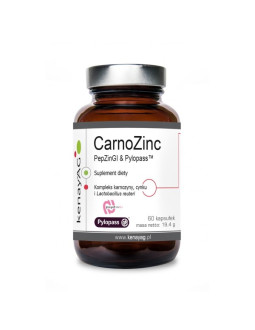 CarnoZinc - Karnozyna Cynk i Lactobacillus (60 kaps.)