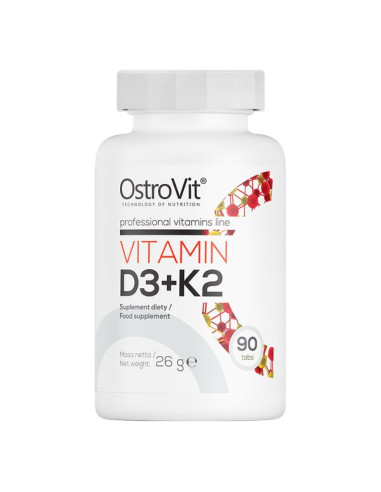 Ostrovit Witamina D3 + K2 (90 Tabl.)