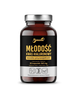 Młodość Kwas hialuronowy (50 kaps.)