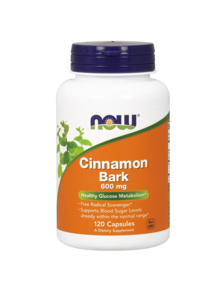 Cinnamon Bark - Kora Cynamonu 600 mg (120 kaps.)