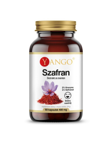 Szafran - Ekstrakt (60 kaps.)