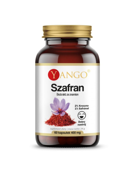 Szafran - Ekstrakt (60 kaps.)