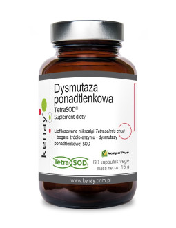 SOD 750 IU - Dysmutaza ponadtlenkowa TetraSOD® (60 kaps.)