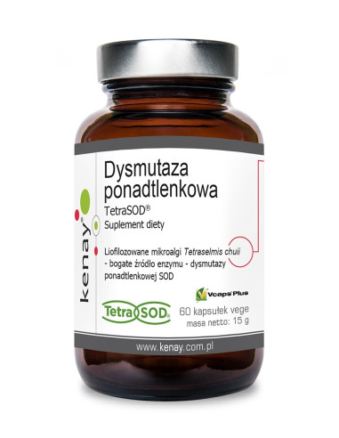SOD 750 IU - Dysmutaza ponadtlenkowa TetraSOD® (60 kaps.)