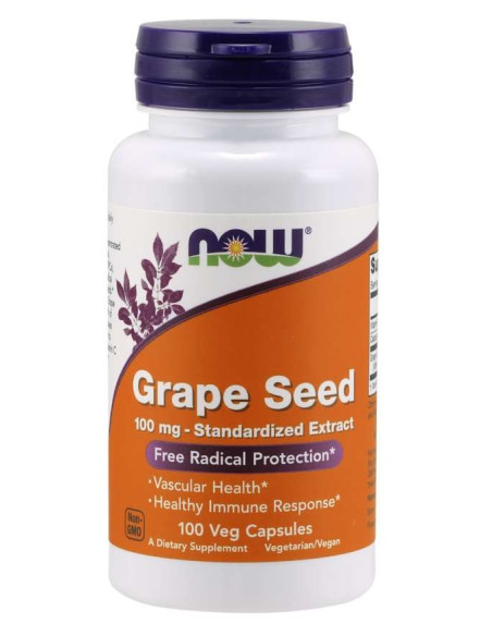 Grape Seed - Ekstrakt z Pestek Winogron 100 mg (100 kaps.)