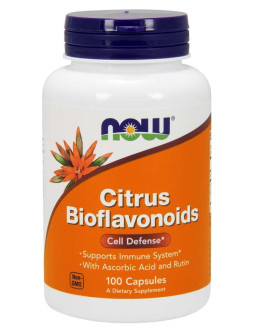 Bioflawonoidy Cytrusowe + Witamina C + Rutyna (100 kaps.)