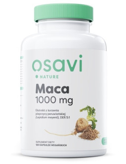 OSAVI Korzeń Maca - ekstrakt 5:1 500 mg (120 kaps.)