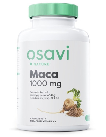 OSAVI Korzeń Maca - ekstrakt 5:1 500 mg (120 kaps.)