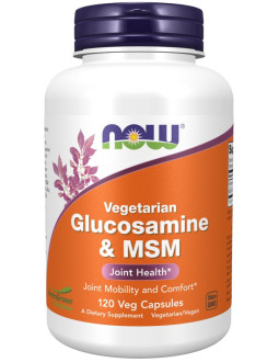 Vegetarian Glucosamine & MSM (90 kaps.)