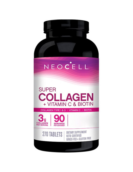 Super Collagen + Vitamin C & Biotin (270 tabl.)